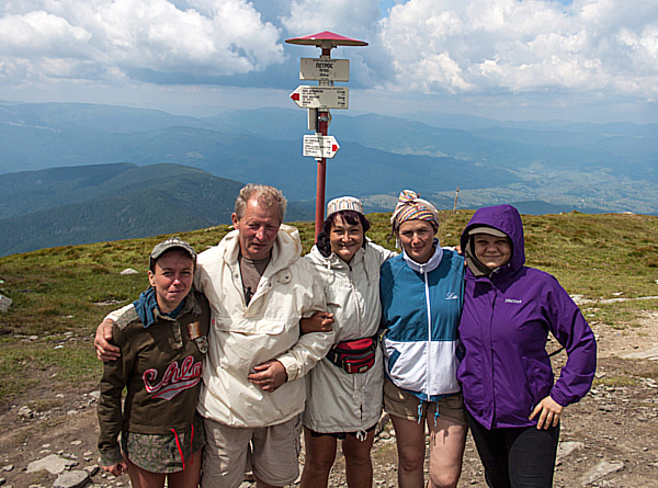 Grupa na Petrusie (2020 m npm)