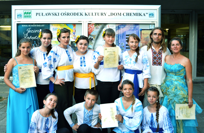Uczestnicy świątecznego przedstawienia z Kijowa otrzymali Dyplomy Uznania Festiwalu