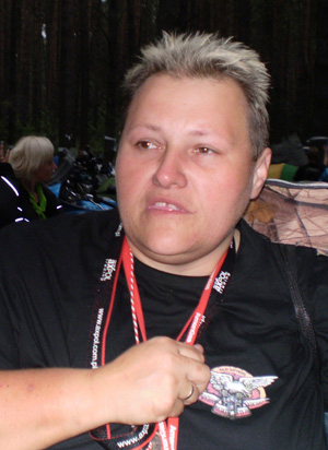 Kierowniczka grupy „niebieskich” Katarzyna Wróblewska