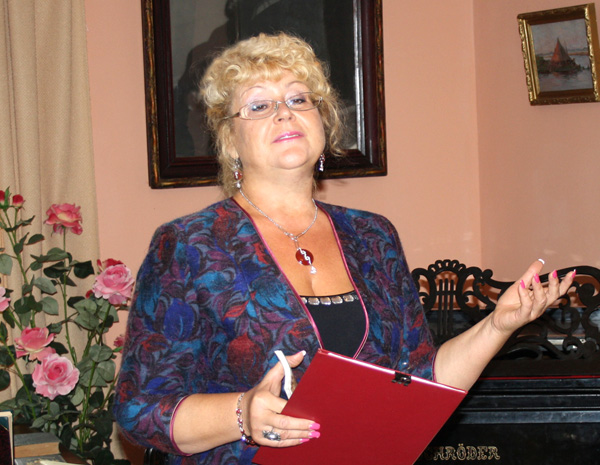 Zasłużona dla Kultury Polski i Ukrainy śpiewaczka Wiktoria Radik