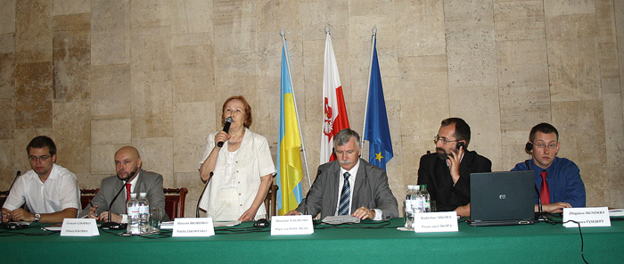 Moderatorem dyskusji była prof. dr hab. Natalia Jakowenko