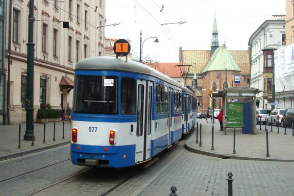 TRAMWAJEM PO KRAKOWIE