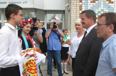 Chersońscy uczniowie zadziwili gości z Polski