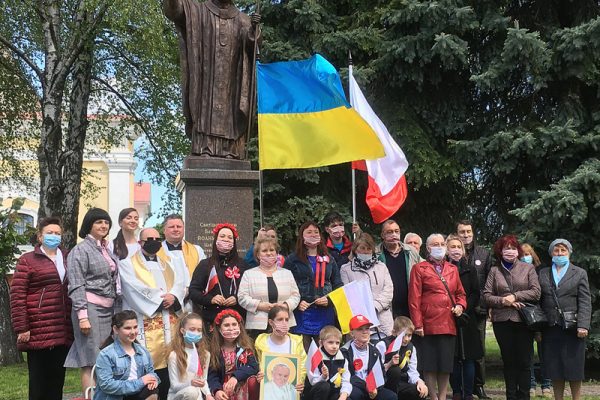 Obchody 100. rocznicy urodzin św. Jana Pawła II w Żytomierzu