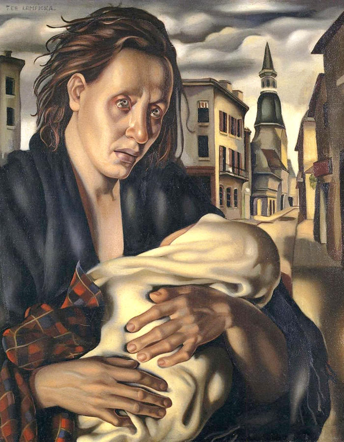 Tamara Łempicka - „Ucieczka” (Gdzieś w Europie), 1939