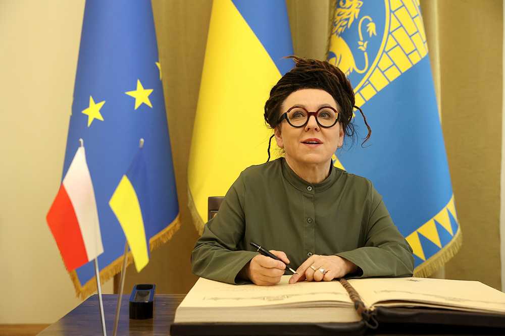 Olga Tokarczuk - wybitna polska pisarka, laureatka Nagrody Nobla