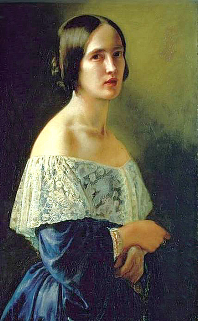 Elisabeth Jerichau Baumann. Autoportret