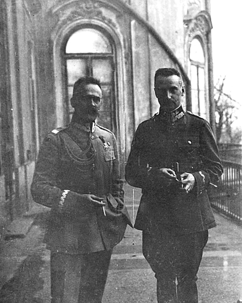 Piłsudski i Sosnkowski. 1935 r.