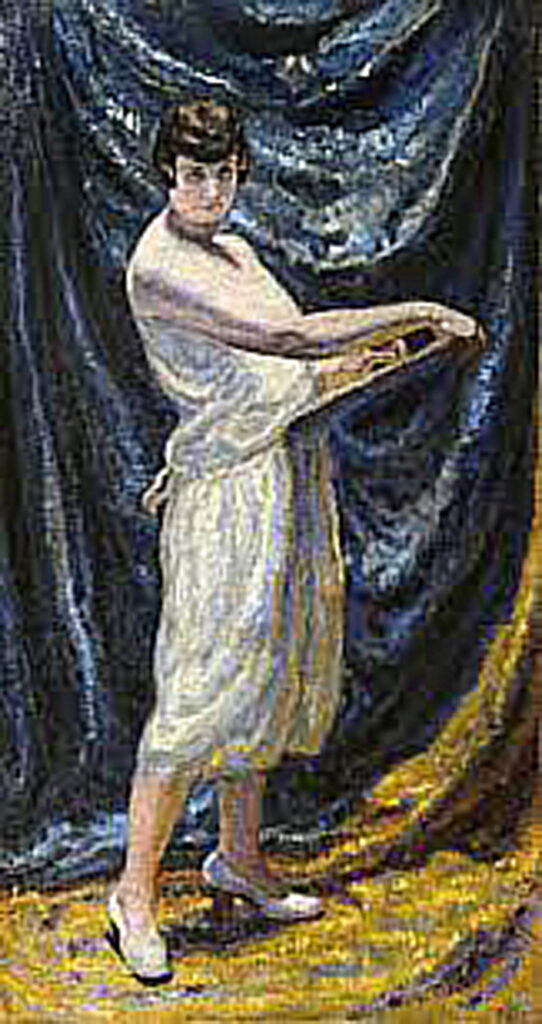 Małgorzata Łada-Maciągowa, „Autoportret”, 1929, olej na płótnie
