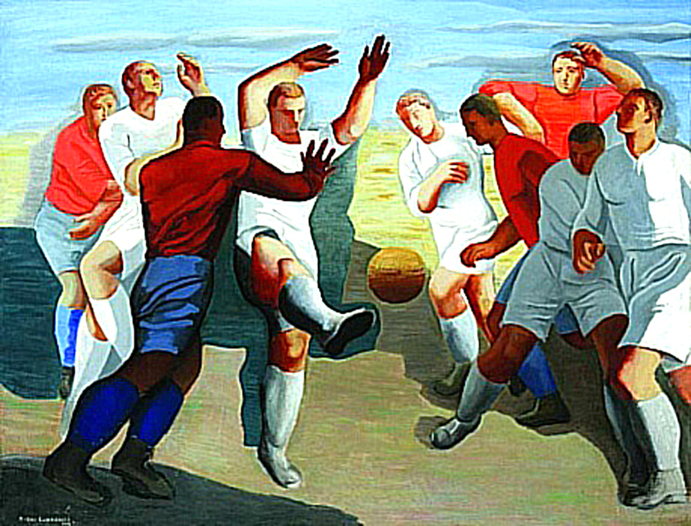 Futball, 1936. Muzeum Narodowe w Poznaniu