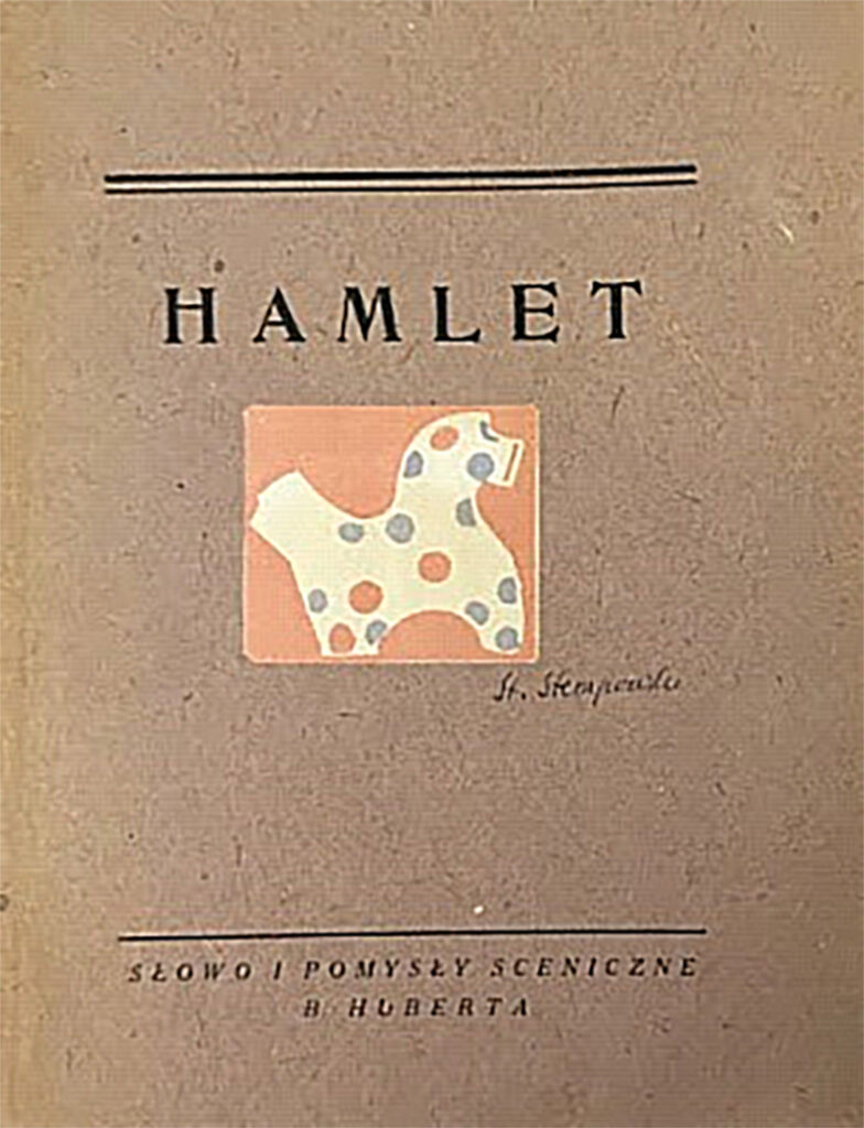 Okładka drugiego tomu Biblioteki Pstrągowskiej pt. „Hamlet”. H. J. Józewski. Źr.: Nakład Niewyczerpany. 7 grudnia 2013 r. „Biblioteka Pstrągowska”.