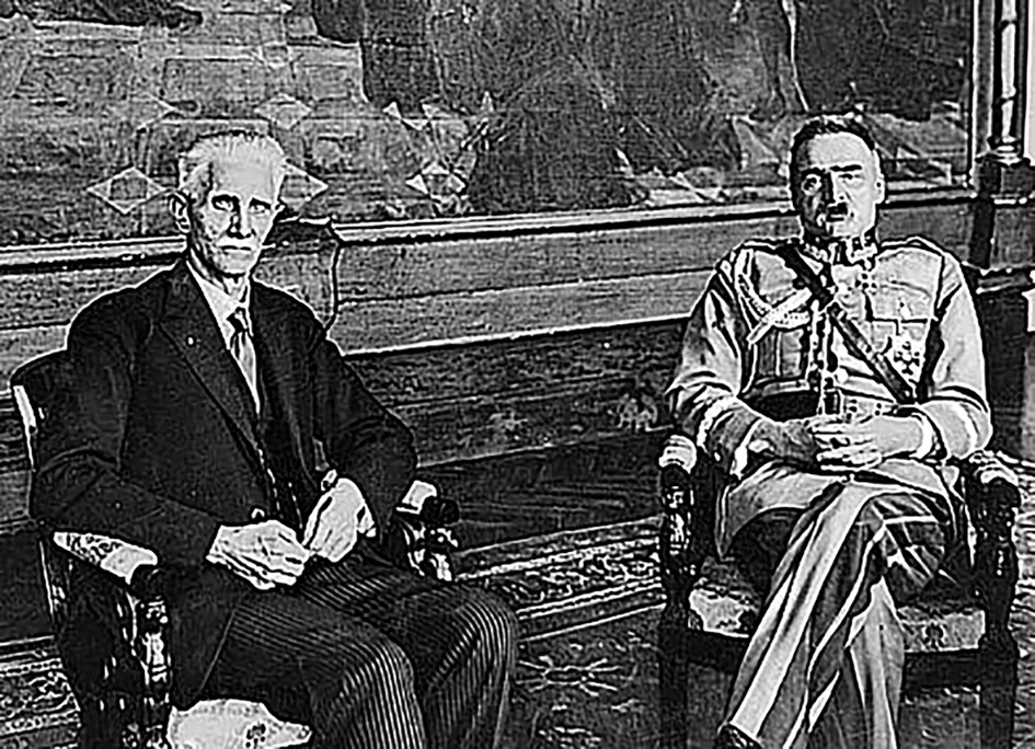 Ignacy Daszyński i Józef Piłsudski