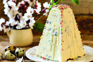 Pascha wielkanocna na stołach