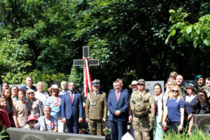 Za wolną Polskę i wolną Ukrainę. Hołd polskim żołnierzom w Kijowie